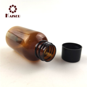 Bouteille marron avec bouchon à vis noir - Product Image 2