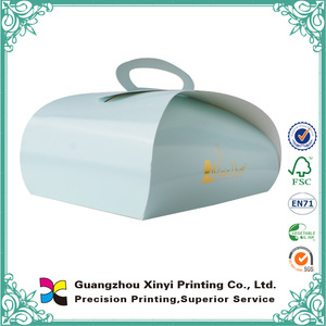 2015 colorido más nuevo impreso barato de cartón cajas de torta grande - Product Image 1
