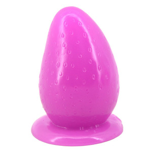 FAAK Giocattolo Sessuale a Forma di Fragola, Dildo con Testa Rotonda <span class=keywords><strong>Sicuro</strong></span> e Confortevole, Liscio per Giochi per Adulti per Donne - Product Image 2