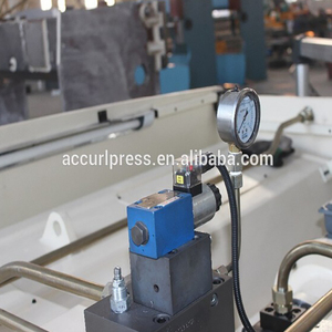 Qc12k-4 2500 thủy lực máy cắt tấm pendulum thủy lực máy cắt đĩa sắt - Product Image 6