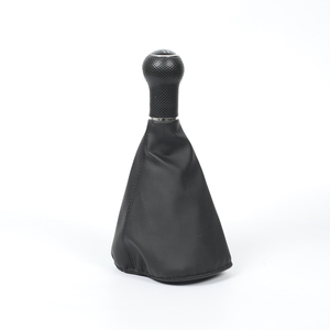 Pomello del Cambio Manuale a 5 o 6 Velocità Nero con Copertura per <span class=keywords><strong>Volkswagen</strong></span> <span class=keywords><strong>Polo</strong></span> Golf MK4 Seat IBIZA, <span class=keywords><strong>Accessori</strong></span> Auto - Product Image 4