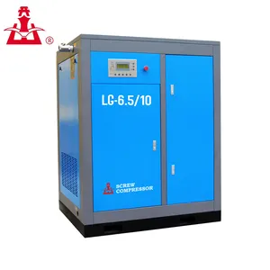 Kaishan brand screw air compressor 20HP,15kw,13bar,60cfm AC screw air compressor supplier