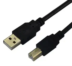 Cabos da impressora de dongguan usb A-B macho para macho, 1.5m usb 2.0