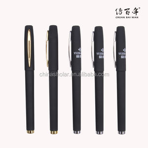 Kualitas tinggi disesuaikan pena Gel tanda tangan bahan plastik tinta hitam 0.5mm ujung EN71-3 bersertifikat untuk penggunaan Promosi - Product Image 2