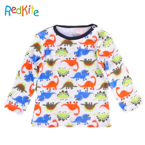 Moda Niño bebé manga larga OEM diseños camisetas las muchachas blusa camiseta - Product Image 6
