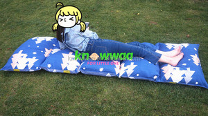 Plegable niños asiento de piso del bebé almohada tumbona cubierta piso tumbona almohada para ver TV, Playgame, Sleepover - Product Image 6