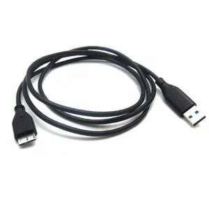 1M 10Gbps SuperSpeed USB 3.1 Type C zu USB 3.0 Micro B Interface Data Male Connector Cable Charging Line für Macbook