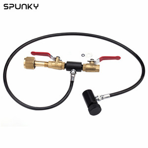 Paintball <span class=keywords><strong>CO2</strong></span> tankı dolum istasyonu <span class=keywords><strong>CO2</strong></span> kartuşları doldurun adaptörü paslanmaz çelik bağlayıcı hortum için 12oz, 16oz, 20oz, <span class=keywords><strong>CO2</strong></span> tankları - Product Image 3