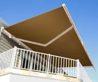 Billige Balkon winddicht markise/falt markise
