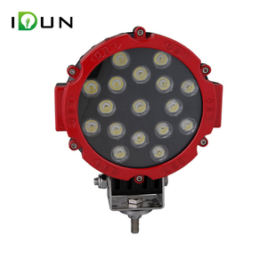 โคมไฟขับ LED 51W ทรงกลมไฟ LED 7นิ้ว12V DC สำหรับรถยนต์รถบรรทุกออฟโร้ดรถแทรกเตอร์เรือยานพาหนะเช่น ATV UTV <span class=keywords><strong>4X4</strong></span> - Product Image 1