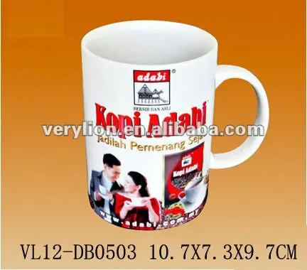 Mug Putih Porselen Set 2