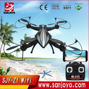 SJY-Z1W VS Yuneec Q500 4 Karat Typhoon syma X8W 4CH Fernbedienung RC Hubschrauber Quadcopter Drone Mit wifi FPV Drone SJY-Z1W