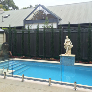 Balustrade extérieure De <span class=keywords><strong>Piscine</strong></span> De Conception de Barrière De <span class=keywords><strong>Verre</strong></span> - Product Image 1