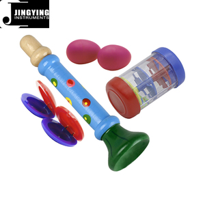 Orff instrument de <span class=keywords><strong>musique</strong></span> ensemble de six, Percussion Jouet Rhythm Band Ensemble - Product Image 4