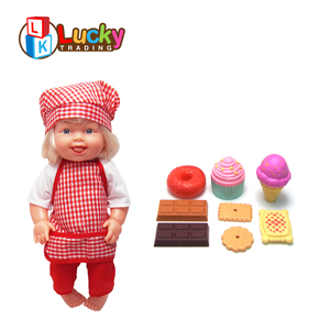 Nouveau design enfants 15 pouce réaliste bébé né poupée <span class=keywords><strong>pour</strong></span> chef jouer - Product Image 1