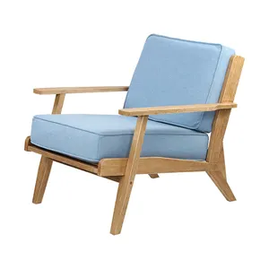 Ruang Tamu Kayu Solid Kursi dengan Harga Murah Modern Sofa Reclining Kursi Santai