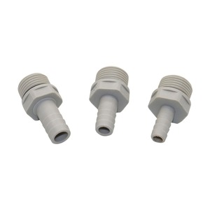 Connecteur droit en plastique-acier pour <span class=keywords><strong>tuyau</strong></span> de <span class=keywords><strong>pompe</strong></span> à air d'aquarium de jardin, filetage mâle 3/8\" 1/2\" - Product Image 5