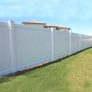 Valla de vinilo de PVC de plástico blanco para jardín sin mantenimiento Fentech - Product Image 4