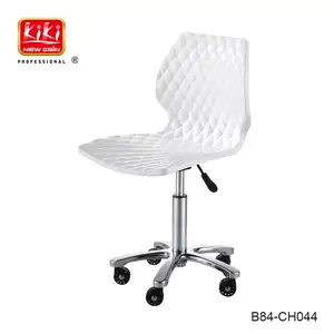KIKI NEWGAIN 沙龙凳子塑料可调美容工作旋转凳子为理发师造型椅子
