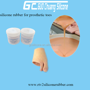 Huid Veilig Vloeibare Siliconen <span class=keywords><strong>Rubber</strong></span> Voor Prothetische Tenen Casting - Product Image 2