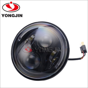 7 pouces Led Moto Phare avec Halo Angel Eye DRL Lumières Pour Honda Hornet CB400 CB500 CB1300 Hornet 250 600 900 - Product Image 1