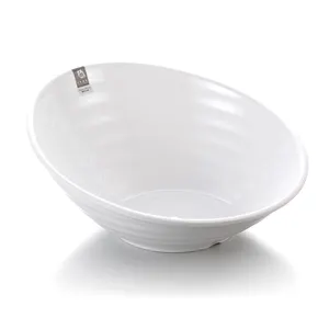 Großes Restaurant Hotel Melamine Tilted Mixing Soup Thread Bowl