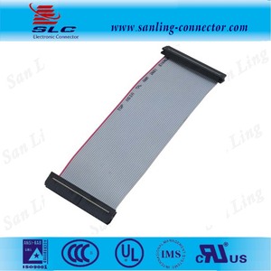 Nach maß 2,54mm IDC zu IDC 24-Pin aufzug flachbandkabel - Product Image 6