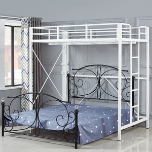 Fashion Design Loft Stijl Metalen Dubbele Size Stapelbed Op Wholesale-prijs - Product Image 3