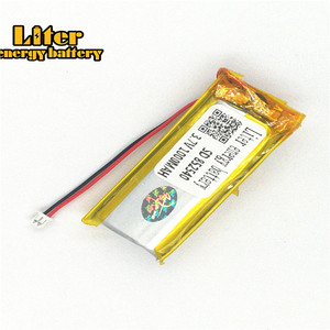 Plug 1.25-2 P Lithium battery 3.7 V 852540 1000 mah Rechargeable battery for electric toys products - Product Image 3