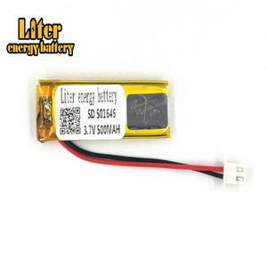 Plug <span class=keywords><strong>2</strong></span>,5-<span class=keywords><strong>2</strong></span> p 3,7 V 501646 500 mAh small LiPo battery lithium-ion battery - Product Image 2