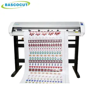 Bascocut 48 Inch Sticker Vinyl Cutting Plotter untuk Eco Printer