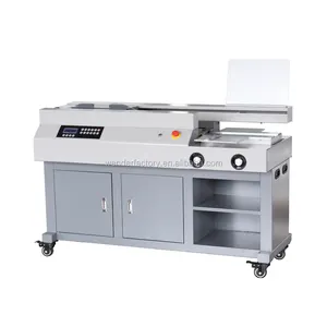 Professionnel fournisseur livre liant machine équipement papier colle machine à relier vente chaude colle livre liant machine