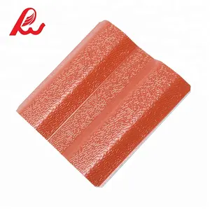 Pvc Shingles Roofing Plastic Corrugated Roofing Shingles / ASA PVC Roof Tile