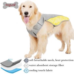 <span class=keywords><strong>XXL</strong></span> à XS <span class=keywords><strong>Bulldog</strong></span> Pet Cooling Vest Jacket Modern Cotton and Fabric Clothing for Dogs Solid Print Mesh Summer Apparel - Product Image 3
