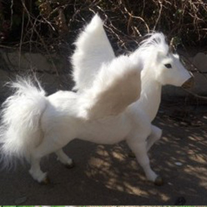 Jardin ornements en peluche faux de marche jouet licorne - Product Image 4