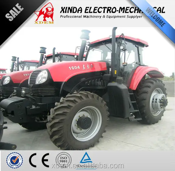 YTO 160HP 1604 Tracteur agricole 4WD Tracteur Liste de Prix