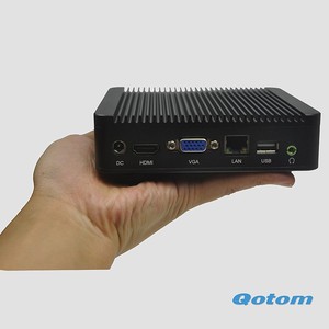 Mayor rentable, ultra-delgada PC servidor de la nube equipo de taxi qotom-q100n, pantalla táctil de apoyo <span class=keywords><strong>Mini</strong></span> PC - Product Image 1