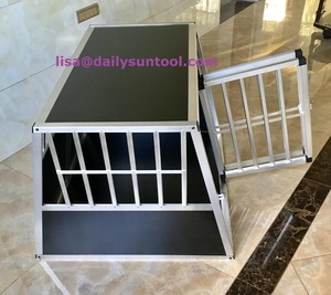 Cage à <span class=keywords><strong>chien</strong></span> à double porte pour le <span class=keywords><strong>transport</strong></span> en voiture, modèle populaire - Product Image 6