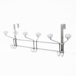 Useful Overdoor Paper Clip Design 5 Strong Plastic Clothes <b>Hooks</b> - Product Image 3