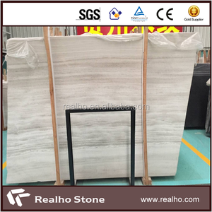 Afilado con <span class=keywords><strong>piedra</strong></span> Directamente Vena Losas de Mármol de Veta De Madera <span class=keywords><strong>Blanca</strong></span> - Product Image 2
