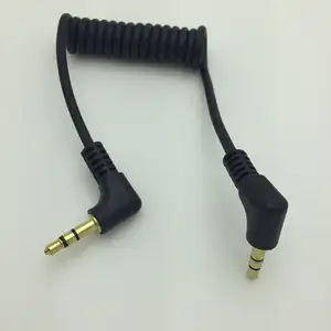 1m/3FT 3.5mm male to male Aux Stereo Flat Car Audio Cable