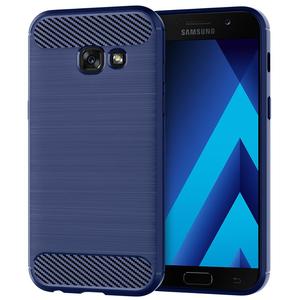 In Fibra di carbonio Antiurto Molle di TPU Della Copertura Posteriore Cassa Del Telefono mobile Per <span class=keywords><strong>Samsung</strong></span> Galaxy <span class=keywords><strong>A5</strong></span> <span class=keywords><strong>2017</strong></span> - Product Image 6