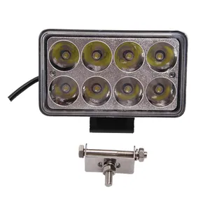 4 Inch 24W 24Volt Xe Tải Led Ánh Sáng 4X4 Trang Trại Máy Kéo 12V Led Máy Kéo Làm Việc Ánh Sáng Lái Xe Hổ Phách Làm Việc Ánh Sáng