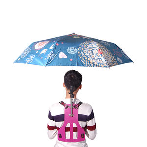 تصميم جديد دائم للماء على ظهره مظلة الأيدي الحرة - Product Image 2