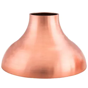 Popular brass hollow metal cone deep drawing cone copper by cnc spinning