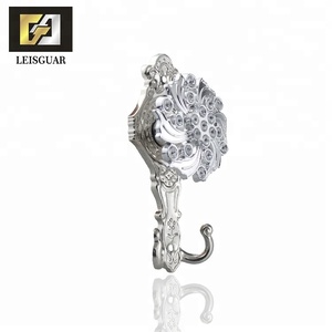 Tua Tường Thiết Kế Mới <span class=keywords><strong>Tie</strong></span> Trở Lại Tieback Nhựa Trang Chủ Trang Trí Móc Cho Rèm - Product Image 3