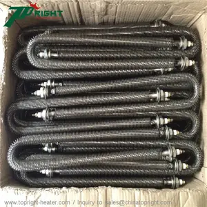 U Shaped Finned Tubular Heating Elements/Electric Air Resistance Heater For Dryer