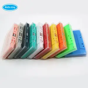 China Factory Audio 빈 키 빈 Cassette Tape 대 한 Walkman 흰 색 및 Multicolor Customized