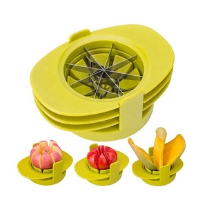 フルーツセット用ステンレス鋼アップルスライサーアップルカッター4個SW-KG55 - Product Image 1