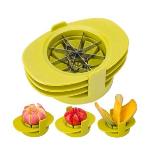 Rvs Apple Slicer Cutter Voor Fruit Set 4 Stuks SW-KG55